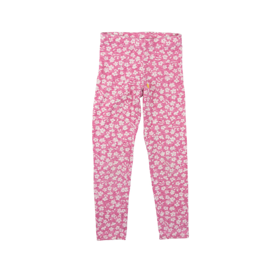 Old Navy leggings 6-7 (pink floral)