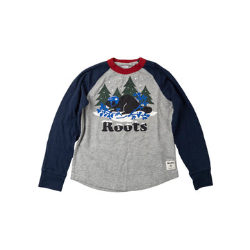 Roots long sleeve 5-6 (snow)