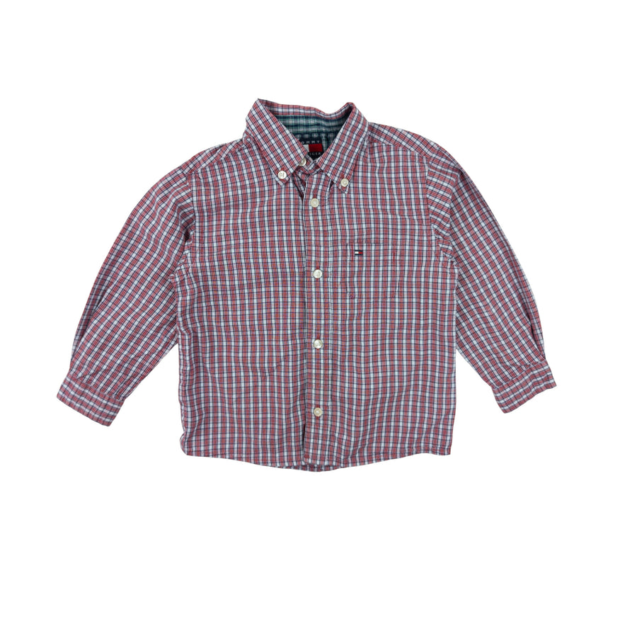 Tommy Hilfiger shirt 3 (red plaid)