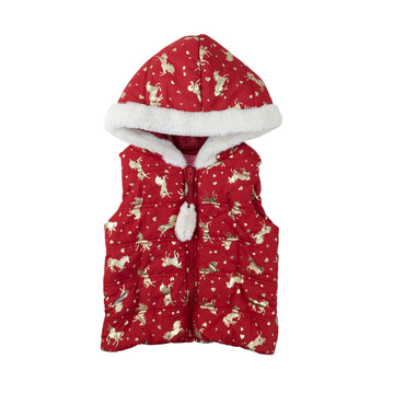 Isaac Mizrahi puffer vest 5-6