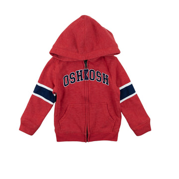 Oshkosh hoodie 2 (red/black)