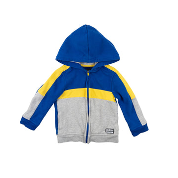Oshkosh hoodie 2 (blue/yellow)