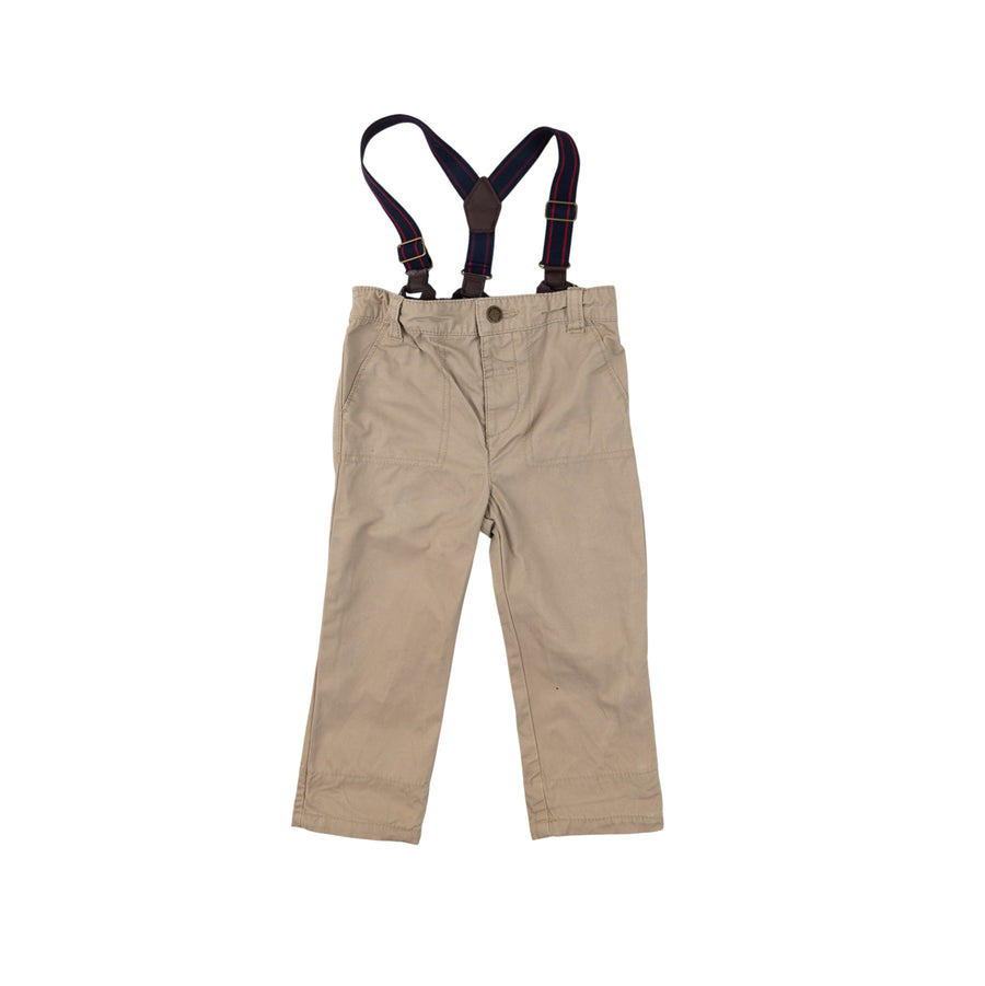 Joe Fresh pants 18-24m (suspenders)
