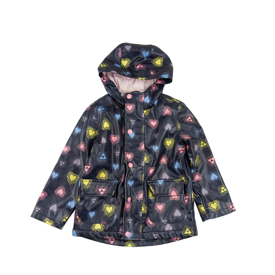 Joe Fresh rain jacket (hearts) – Fabrick Collective