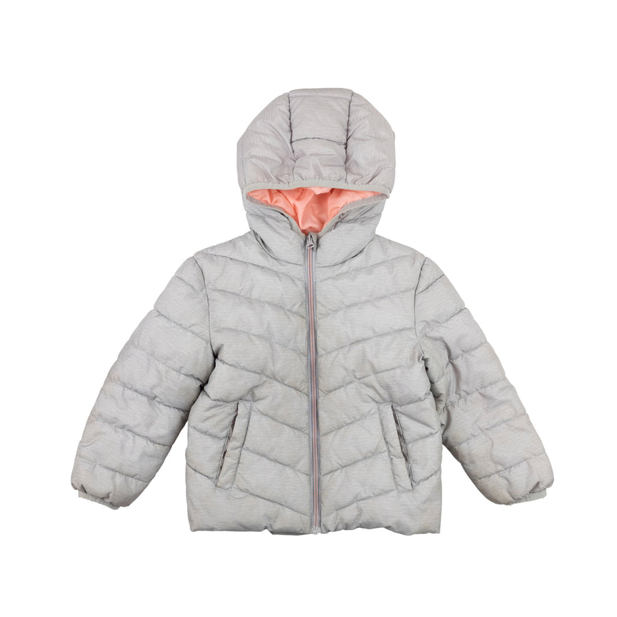 George puffer jacket 4 (grey/peach)