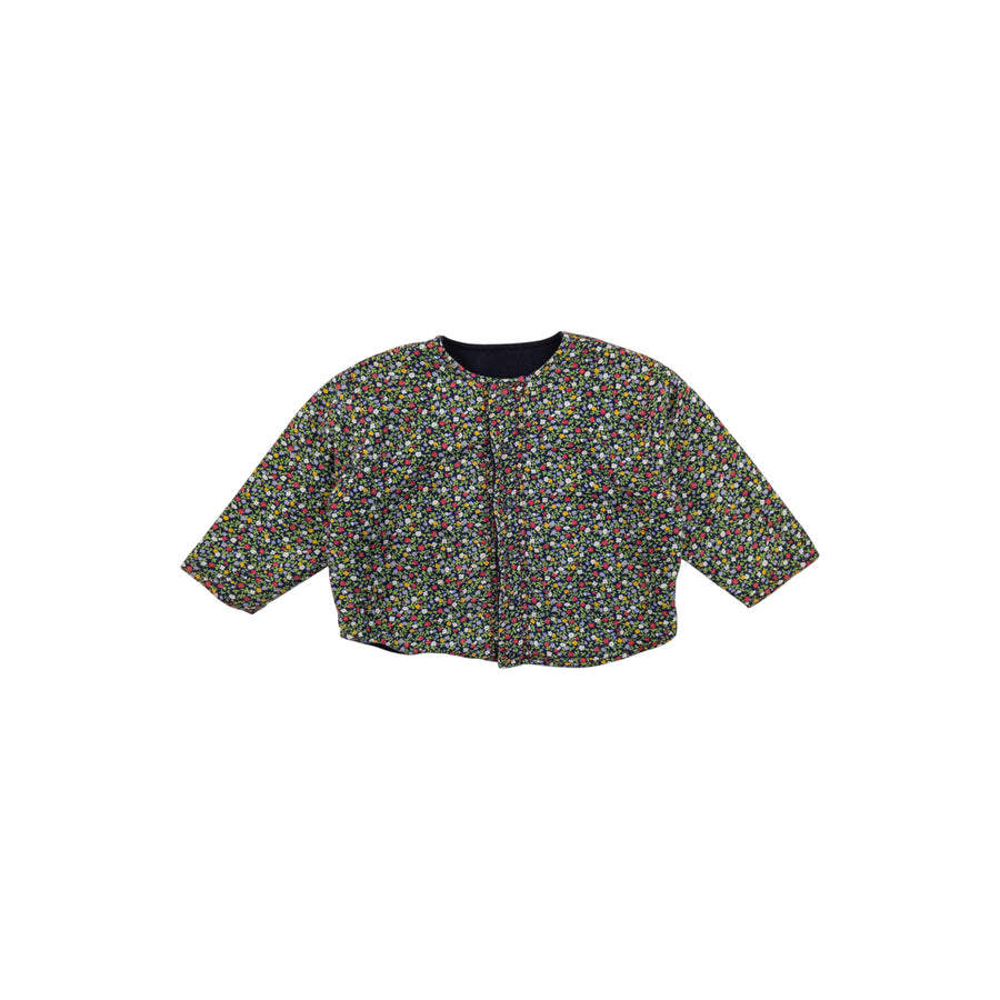 Handmade jacket 12-24m (floral)