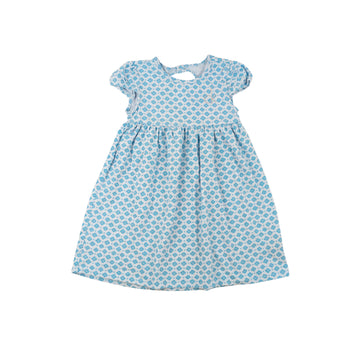 Calvin Klein dress 5 (blue floral)