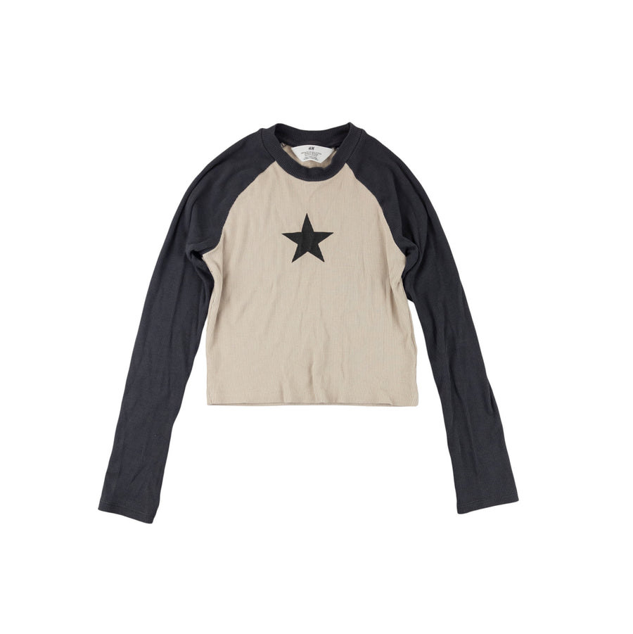H&M long sleeve 10-12 (star)