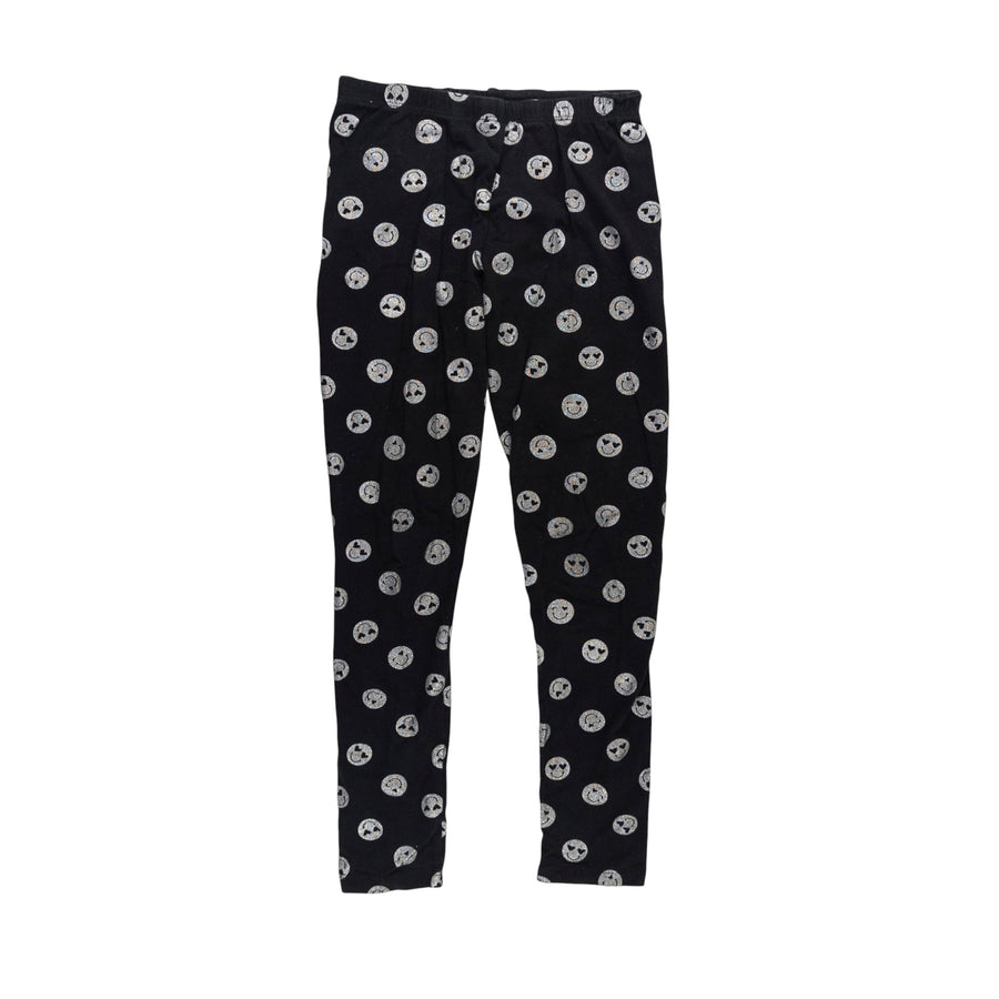 Children's Place leggings 10-12 (happy face)