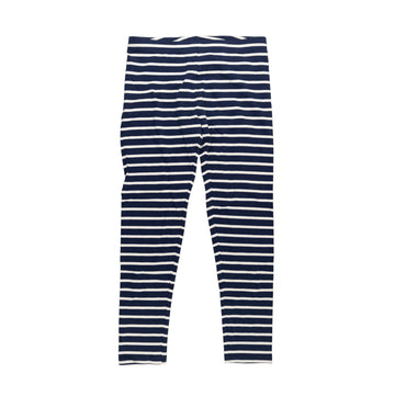 Old Navy leggings 10-12 (navy/white stripe)