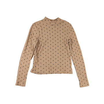 Gap long sleeve 14-16 (tan hearts)
