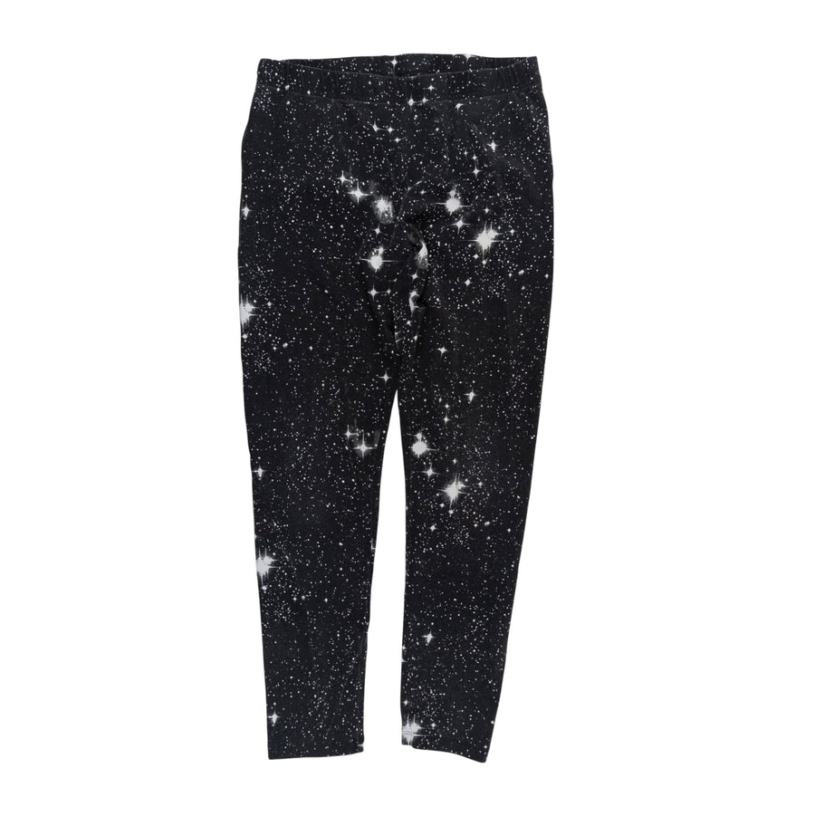 Lands' End leggings 14-16 (black stars)