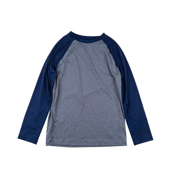 Joe Fresh long sleeve 10-12 (gray/navy)