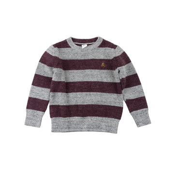 Gap sweater 4 (burgundy/grey)