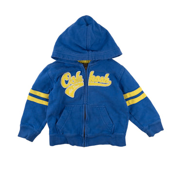 Oshkosh hoodie 3 (blue/yellow)