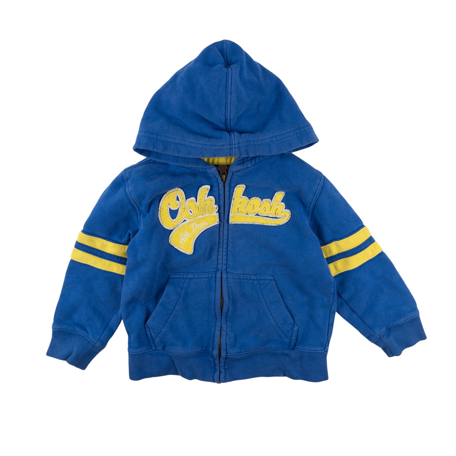 Oshkosh hoodie 3 (blue/yellow)