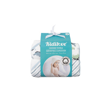 Kidilove hooded towels set