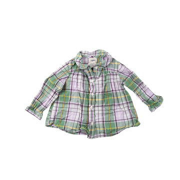 Oshkosh blouse 12m (lilac/green)