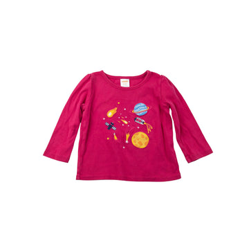 Gymboree shirt 18-24m (pink planets)