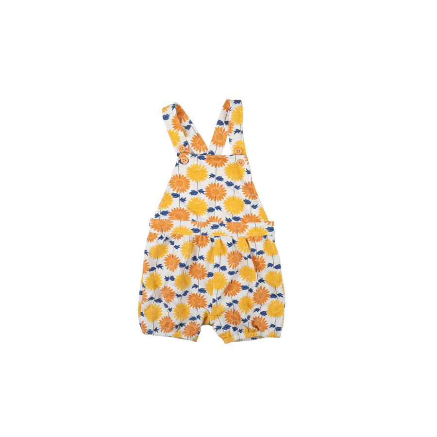 Pekkle shortalls 18m (sunflowers)