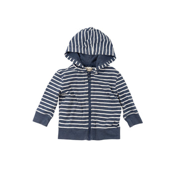 Hatley hoodie 2 (navy stripe)