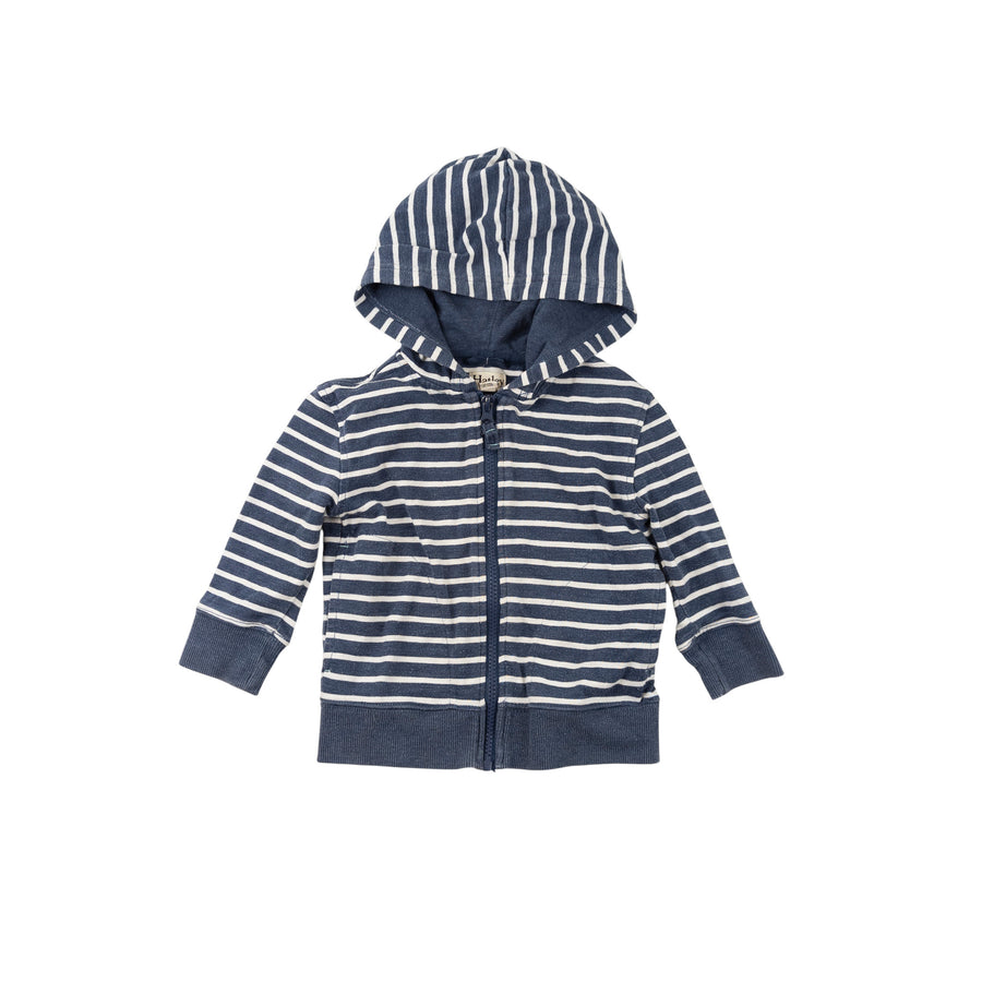 Hatley hoodie 2 (navy stripe)