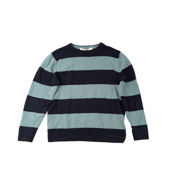 H&M sweater 6-8 (navy/aqua)