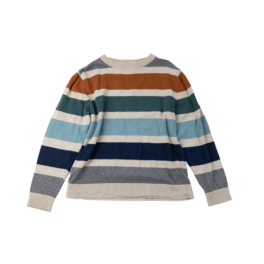 H&M sweater 6-8 (multi stripe)