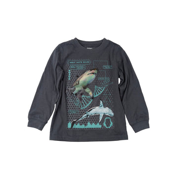 Carter's long sleeve 4 (shark)