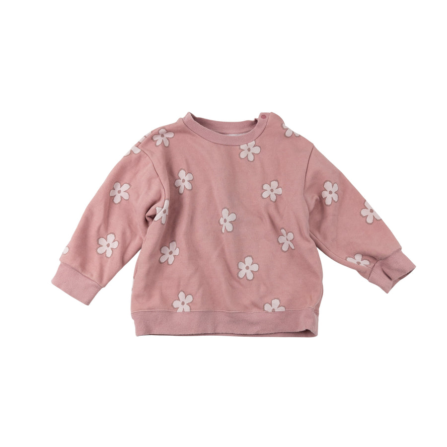 Uniqlo sweatshirt 3 (floral)
