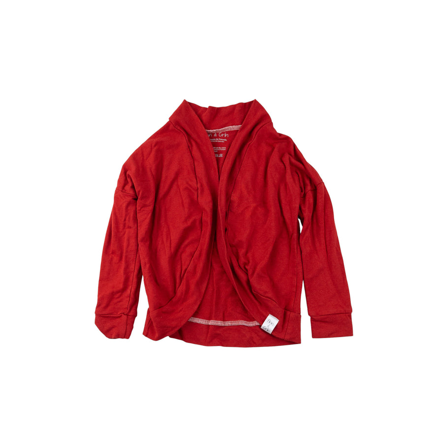 Finn & Grin cardigan 3 (red)