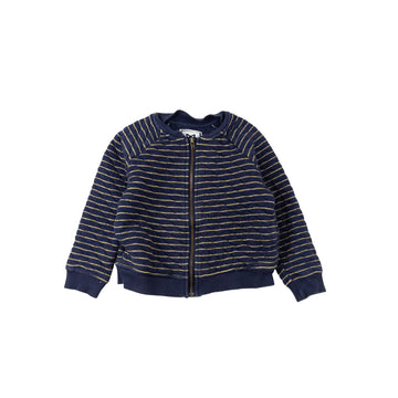 Gymboree sweatshirt 4 (navy/gold)