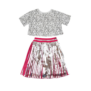 Disney princess skirt + top 3