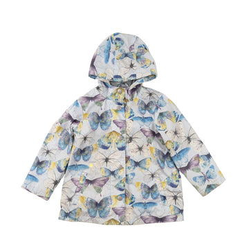 Next rain jacket 4-5 (butterflies)