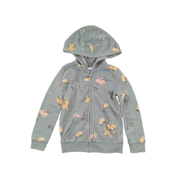 Oshkosh hoodie 4 (green floral)