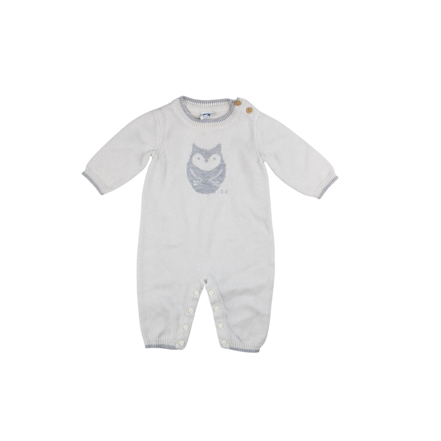 Janie and Jack romper 0-3m (owl)