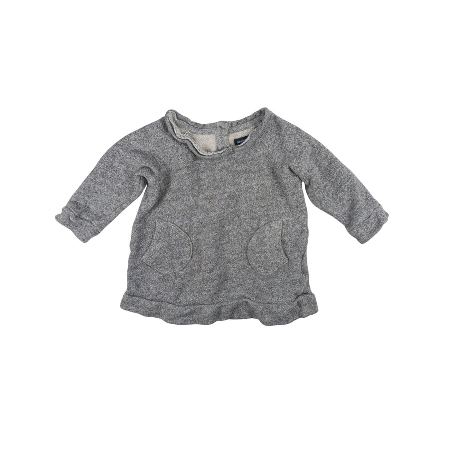 Gap dress 6-12m (grey)