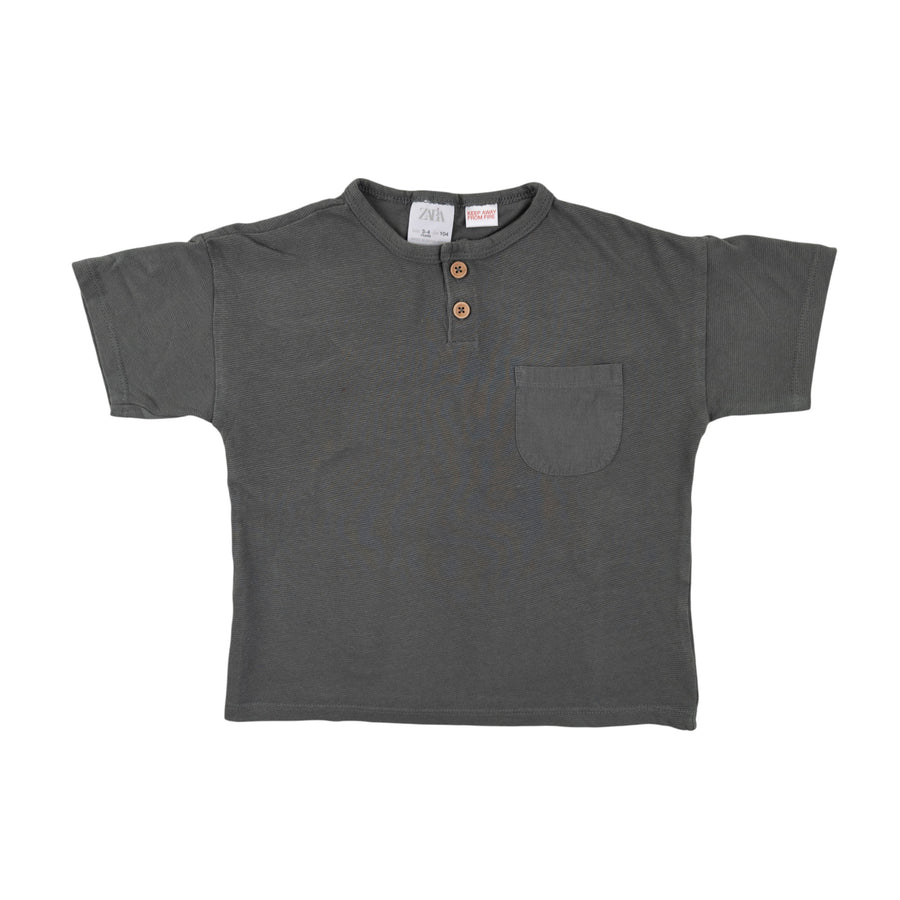 Zara t-shirt 3-4 (olive)