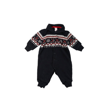 Joe Fresh romper 0-3m (hockey sticks)