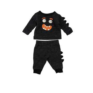 Joe Fresh set 3-6m (monster face)
