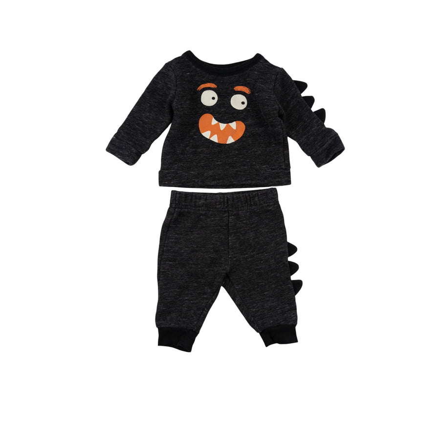 Joe Fresh set 3-6m (monster face)