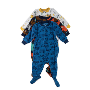 Carter's fleece sleeper set 9m