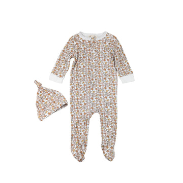 Rabbit + Bear sleeper + hat 6-9m