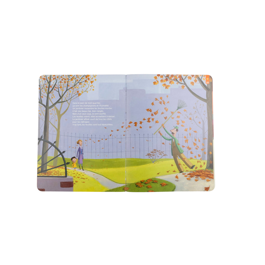 Le livre orange de l'automne