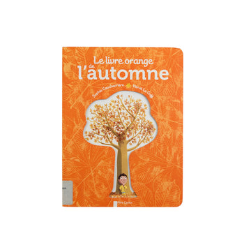 Le livre orange de l'automne