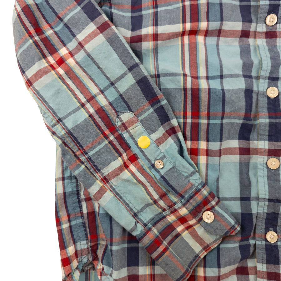 Gap shirt 8 (blue/red plaid)
