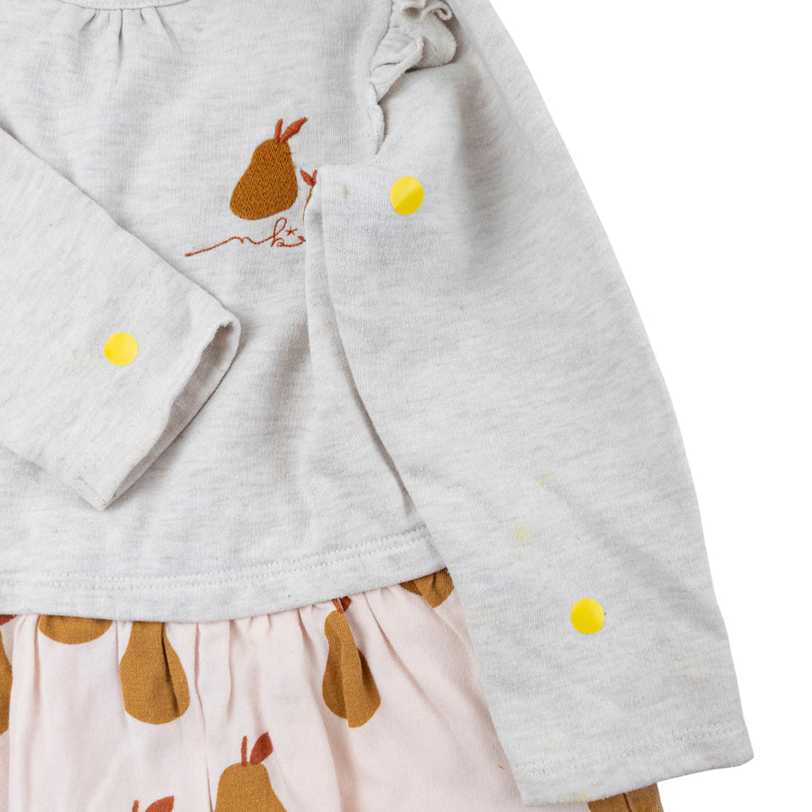 Noukie's dress 3 (pears)