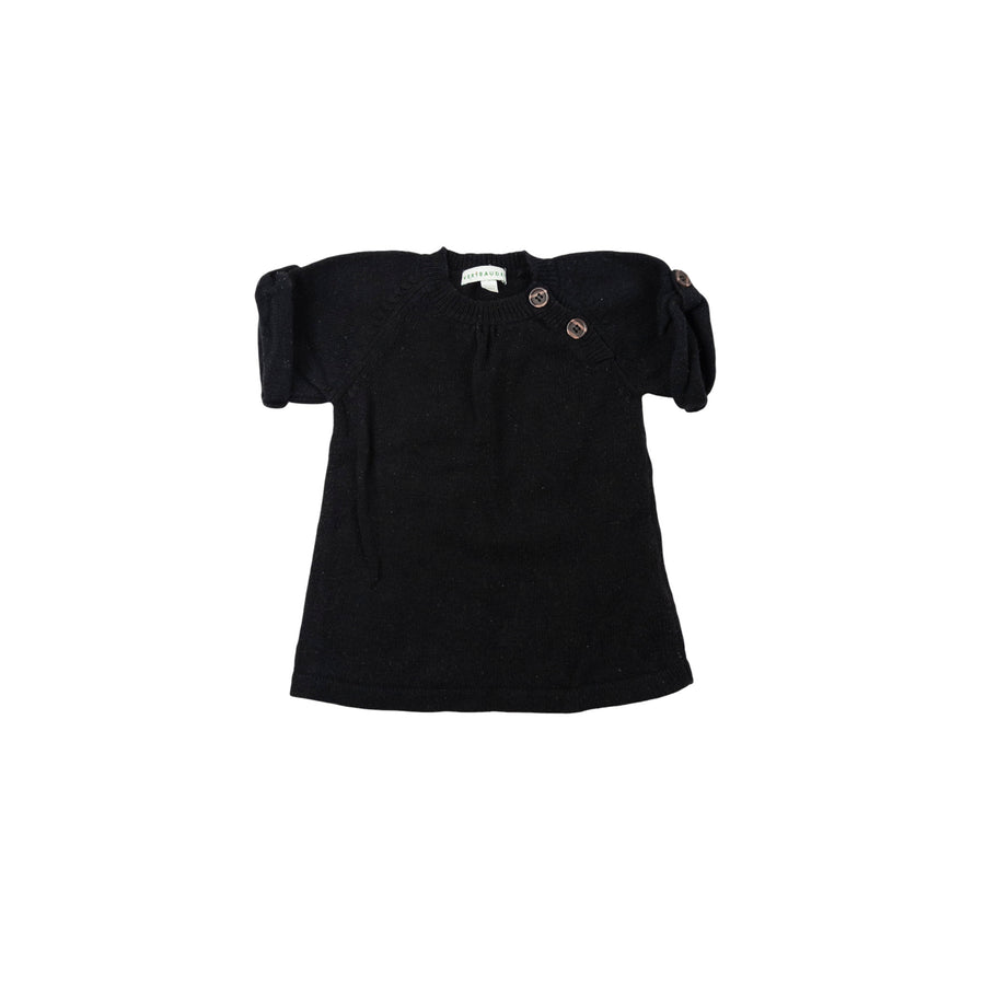 Vertbaudet dress 9m (black)