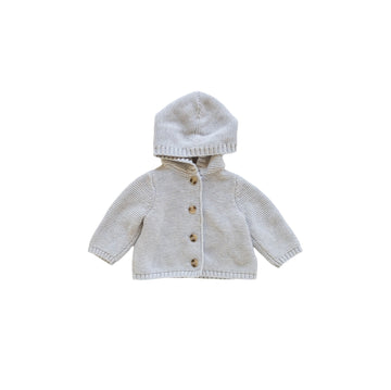 Old Navy hooded cardigan 3-6m