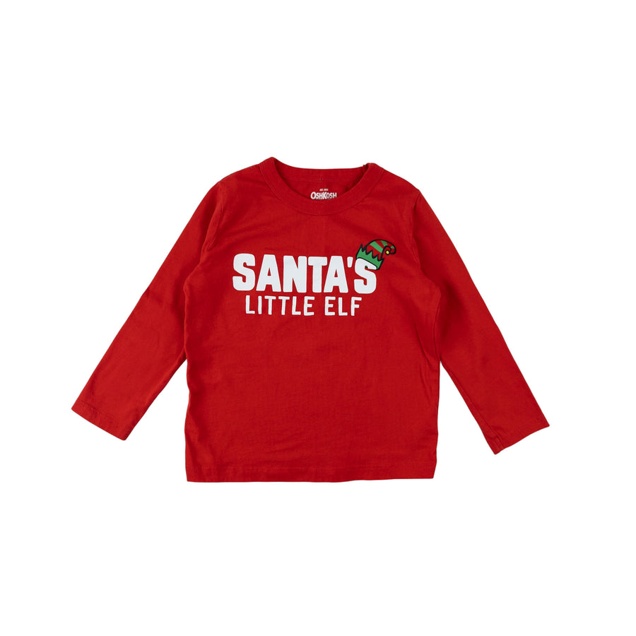 Oshkosh long sleeve 3 (Santa's little elf)